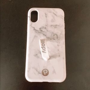 Loopy iPhone X marble case